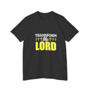 Lord Graphic T-Shirt — Yellow Crosses Faith Tee